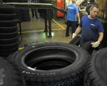 Ярославский шинный завод увеличил выпуск шин на 17%.