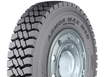 Goodyear представляет новую промышленную шину Armor Max.
