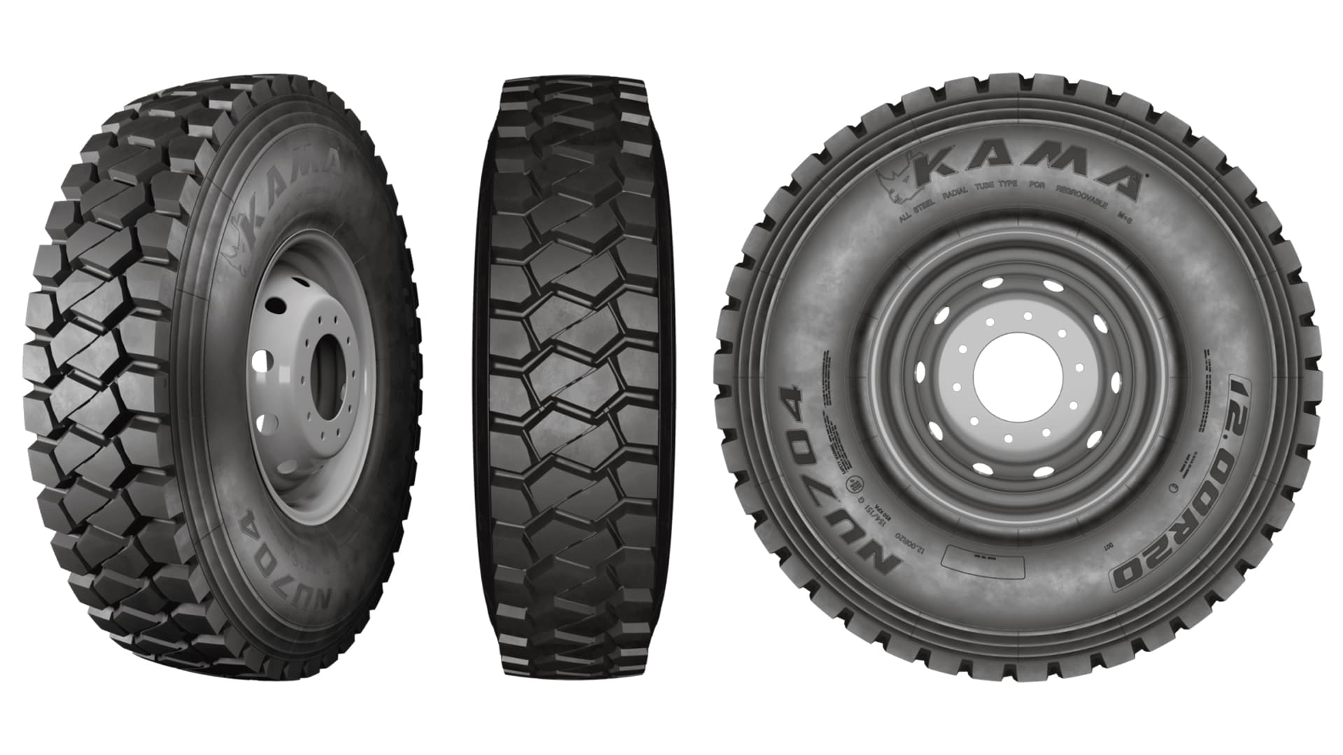 KAMA TYRES представила новые грузовые шины KAMA NU 704